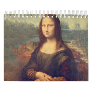 Calendrier Mona Lisa par Léonard de Vinci