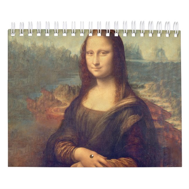 Calendrier Mona Lisa par Léonard de Vinci (Protection)