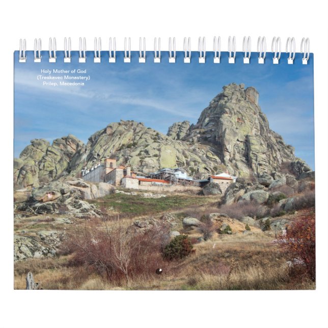 Calendrier Monastère de Treskavec - Prilep Photo (Protection)