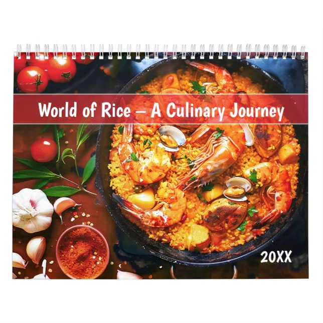 Calendrier Monde du riz – Un voyage culinaire (Protection)
