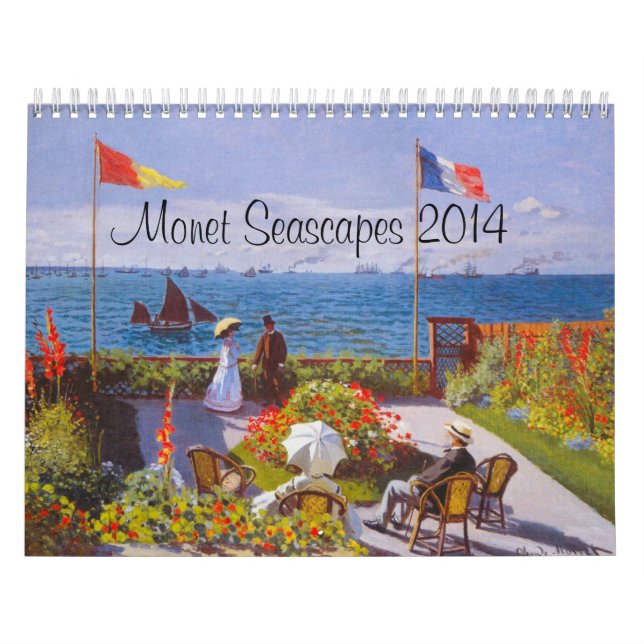 Calendrier Monet Pour 2014 ~ Calendrier Monet Seas (Protection)