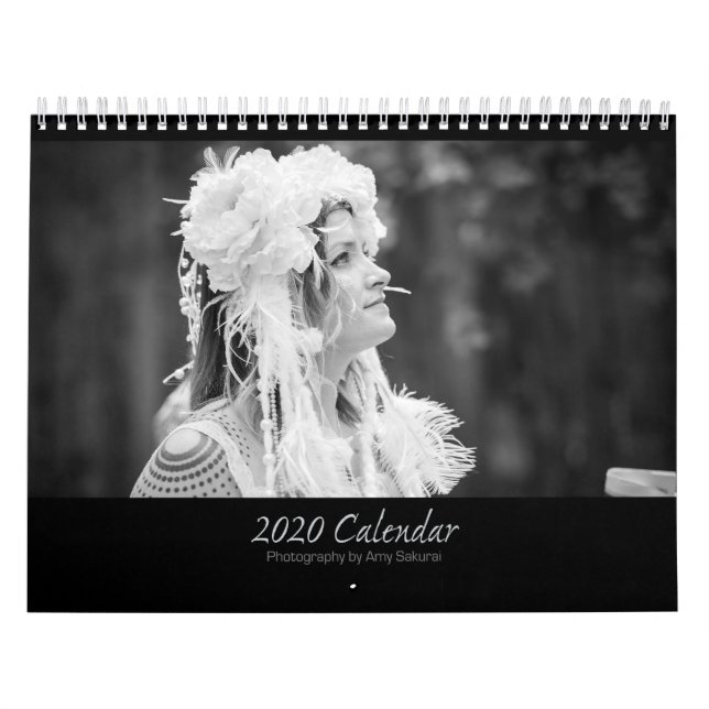 Calendrier monochrome d'Amy 2020 (Protection)