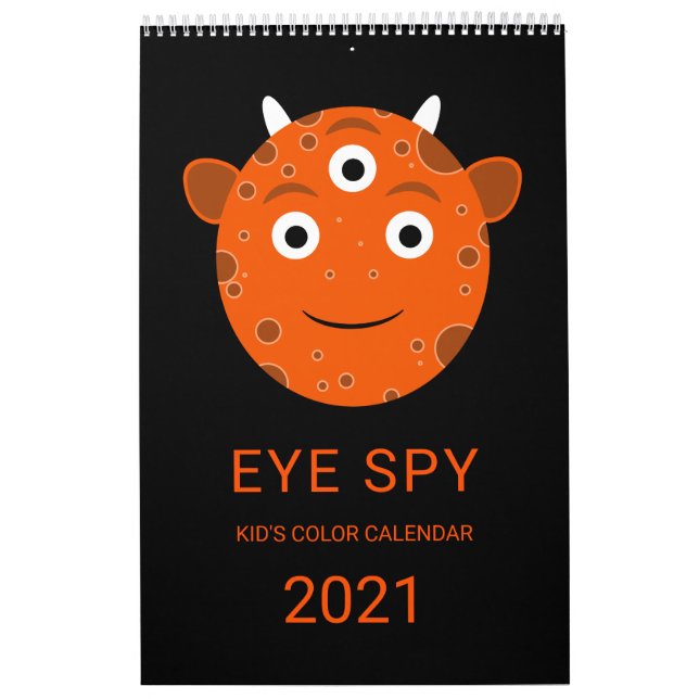 Calendrier Monstres de couleur ESPIONS (Protection)