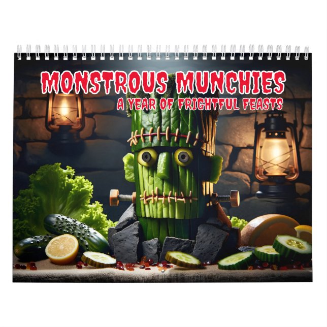 Calendrier Monstrous Munchies : Une année de fêtes effrayante (Protection)