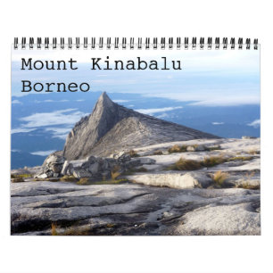 Calendrier mont Kinabalu 2026