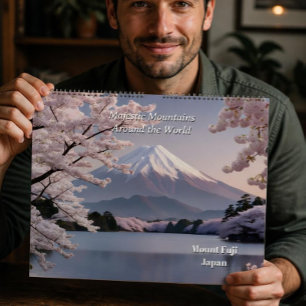 Calendrier Montagnes Majestueuses Autour du Monde