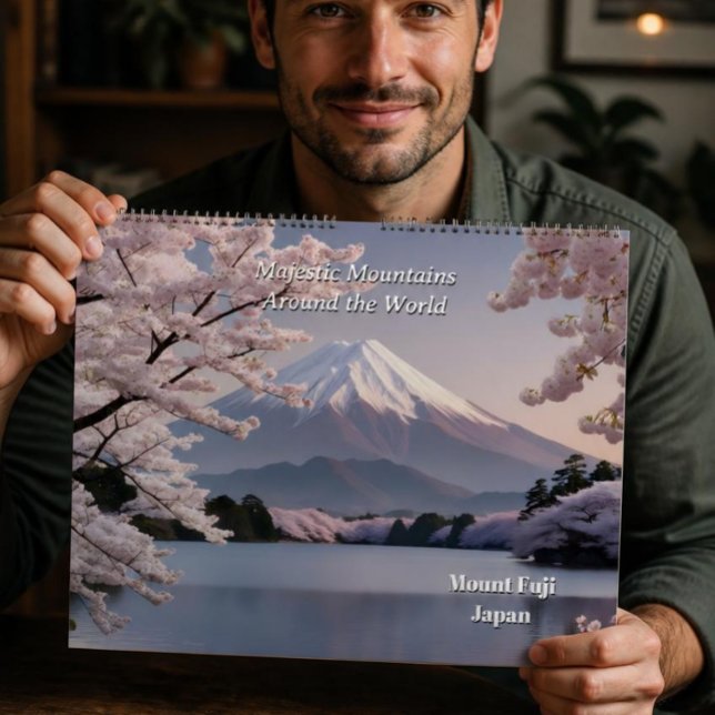 Calendrier Montagnes Majestueuses Autour du Monde (Créateur téléchargé)