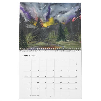Calendrier Montagnes Mystiques & MK Henson Originaux