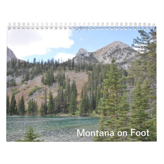 Calendrier Montana Randonnées Trails Autour De Bozeman (Protection)