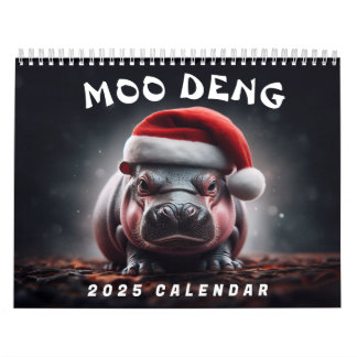 Calendrier Moo Deng 2025