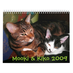Calendrier Mooki et Kiko 2009