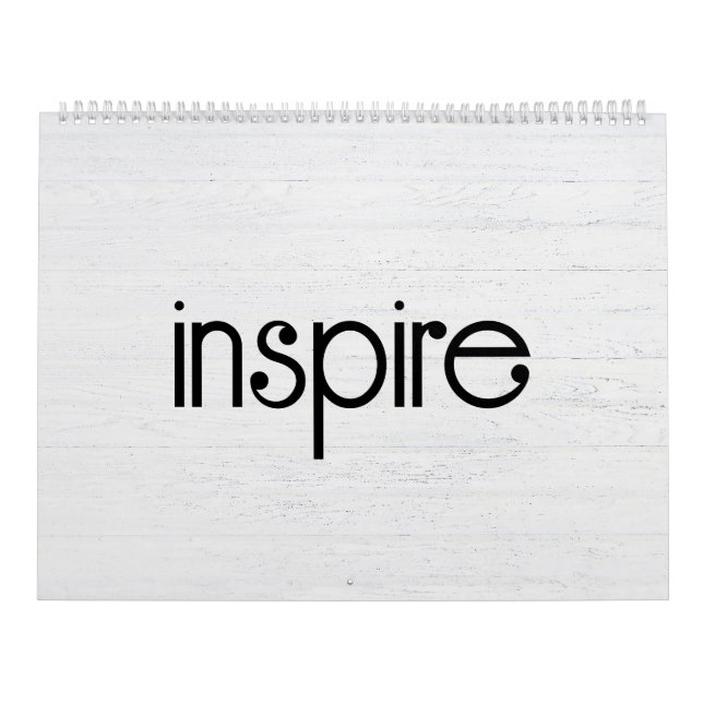 Calendrier Mot Inspirationnel Pour Chaque Mois (Protection)