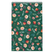 Motif floral vert sans joint