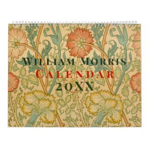 Calendrier Motifs William Morris 2021
