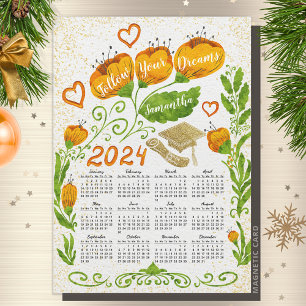 Calendrier motivationnel 2024 Magnet Graduate Oran