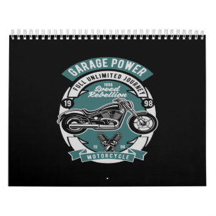 Calendrier motocyclette