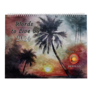 Calendrier Mots À Vivre D'Ici - 2024