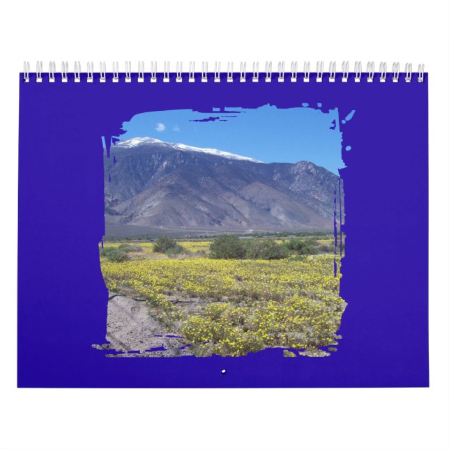 Calendrier Mount Grant, Nevada Photos in Brush Stroke Opeing (Protection)