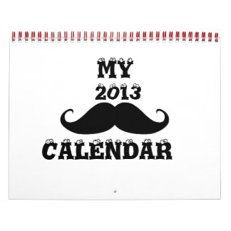 Calendrier Moustache 2013