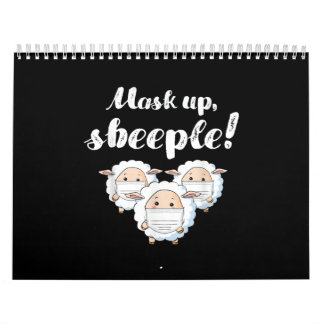 Calendrier Mouton dans le masque | Cadeaux parfaits Amoureux 