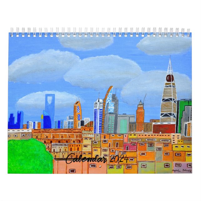 Calendrier Moyen-Orient 2024 (Protection)