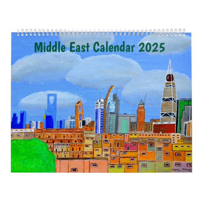 Calendrier Moyen-Orient (2) 2025 (Protection)