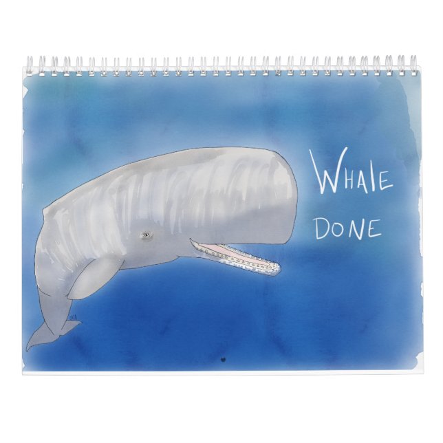 Calendrier Mur (off the-) : Caricatures sur la faune (Dos)