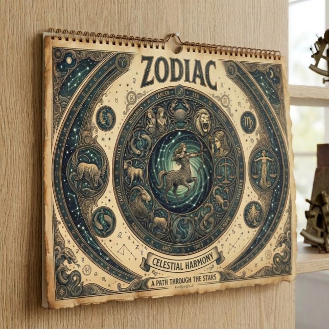 Calendrier Mur Zodiaque Céleste (Créateur téléchargé)