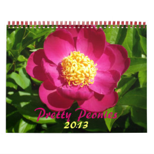 Calendrier Mural 0 2013 Jolies Peonies