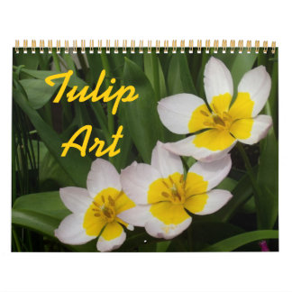 Calendrier Mural 0 Tulip Art