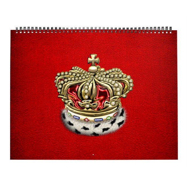 Calendrier Mural [100] Prince-Princesse King-Queen Royal Crown (Protection)