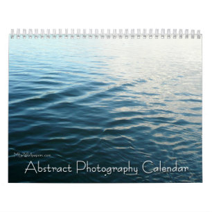 Calendrier Mural 12 mois de photographie Abstraite, 1ère édition