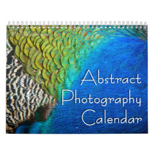 Calendrier Mural 12 Mois de Photographie Abstraite, 6ème Édition