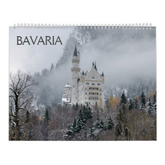 Calendrier Mural 12 month Bavaria Wall Calendar