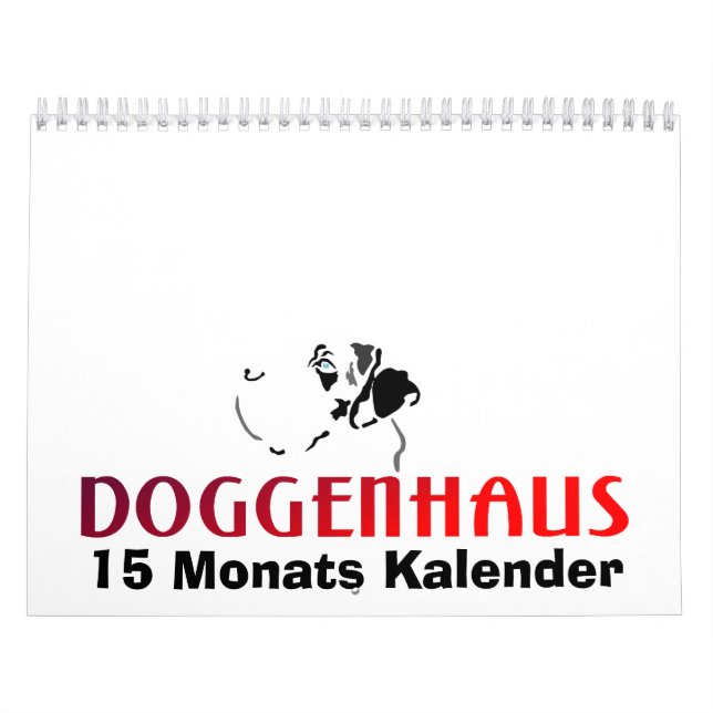 Calendrier Mural 15 Monats Kalender (Protection)