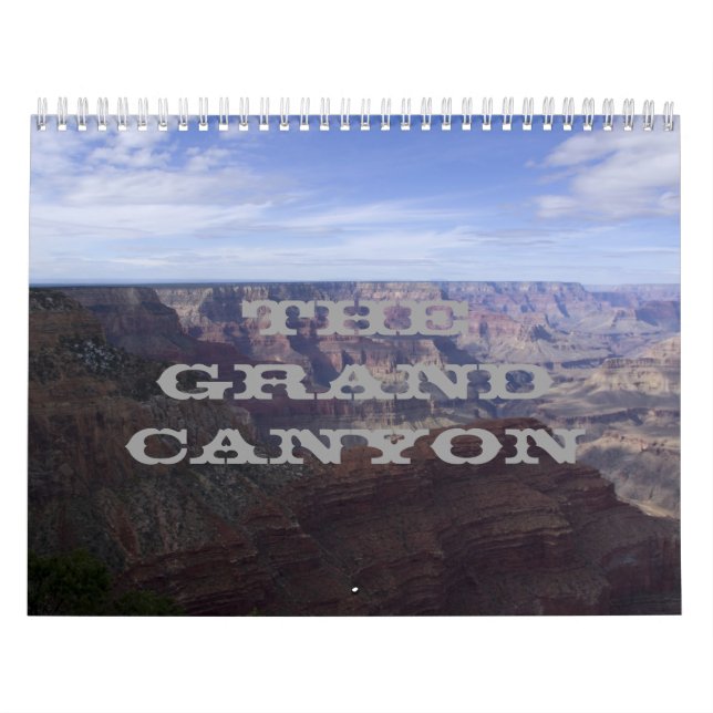 Calendrier Mural 18 Mois Grand Canyon 2014-15 (Protection)