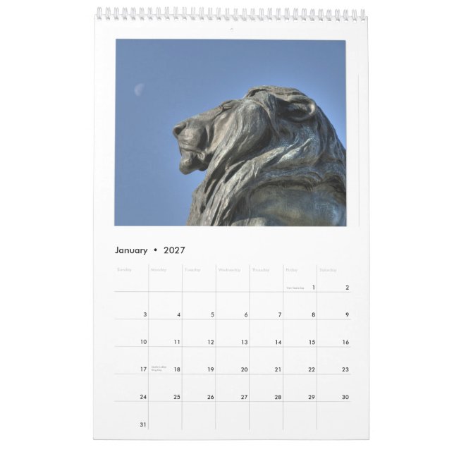 Calendrier Mural 2010 :  L'avenir est maintenant (Jan 2027)