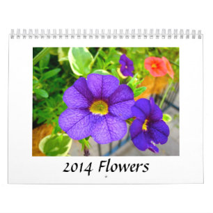 Calendrier Mural 2014 fleurs