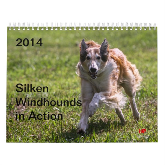 Calendrier Mural 2014 Windhounds de soie dans l'action 1-6 (Protection)