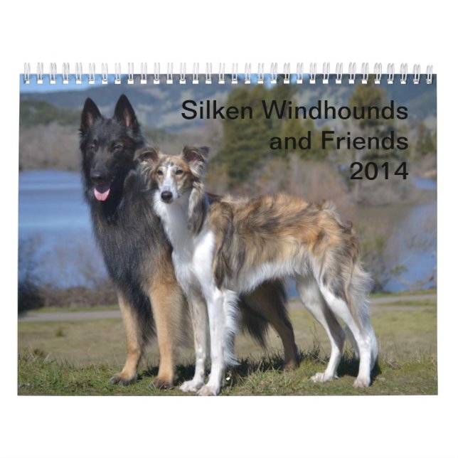 Calendrier Mural 2014 Windhounds de soie et amis 1-2 (Protection)