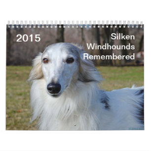 Calendrier Mural 2015 Windhounds de soie rappelé