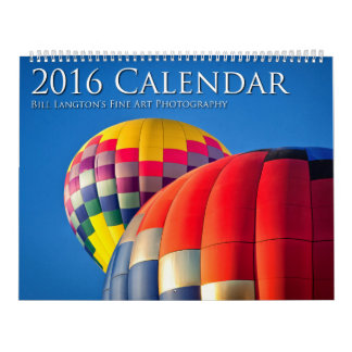 Calendrier Mural 2016 calendrier, photographie de beaux-arts de