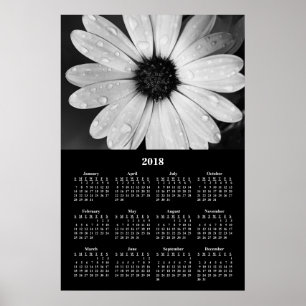 Calendrier mural 2018 Poster de Marguerite d'Afriq