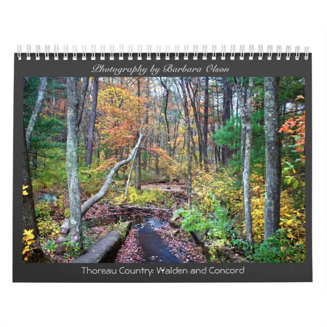 Calendrier Mural 2022 Walden Pond and Concord : avec des guillemets (Protection)