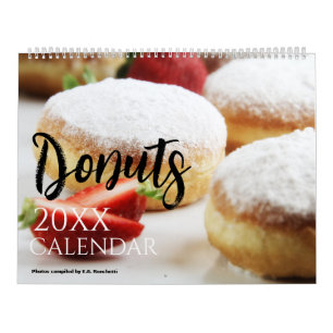 Calendrier mural 2027 Donut Gift Dougnnut Shop