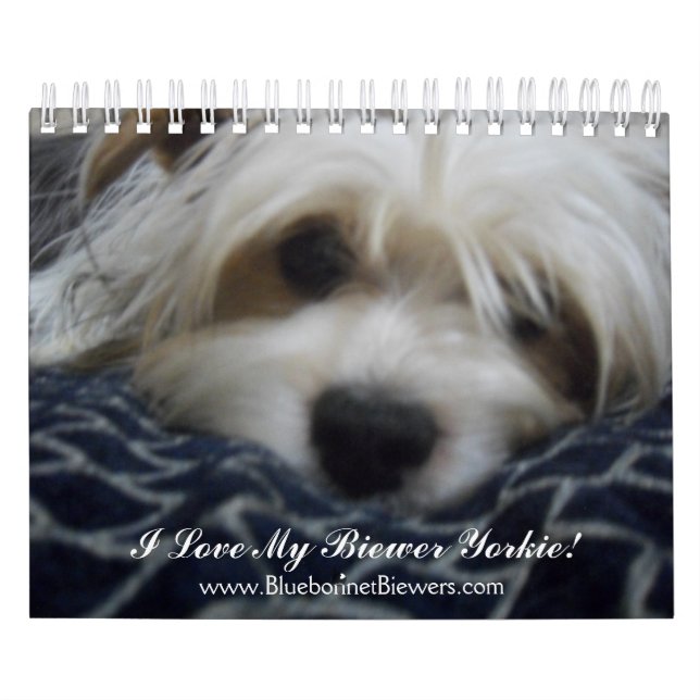 Calendrier Mural 318, www.BluebonnetBiewers.com, j'aime mon Biewe… (Protection)