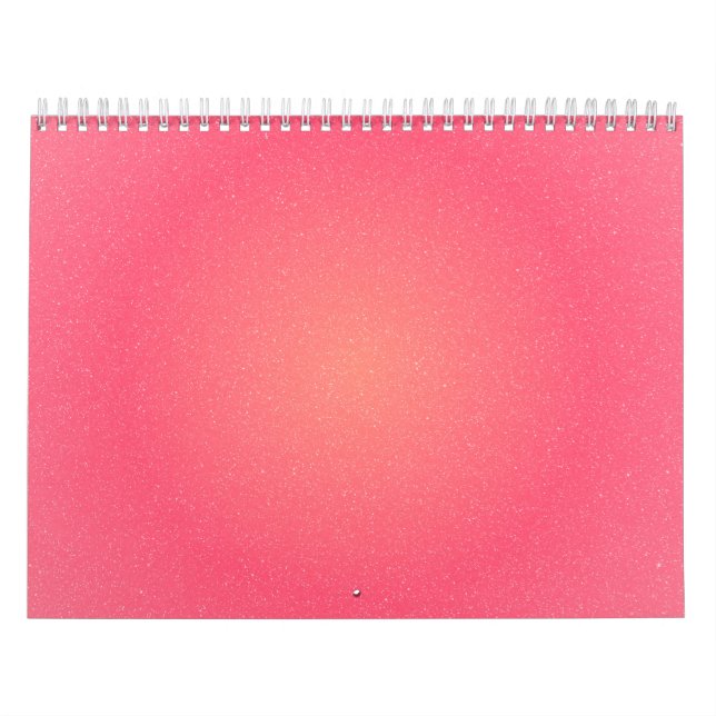 Calendrier mural à dégradé rose minimal (Protection)
