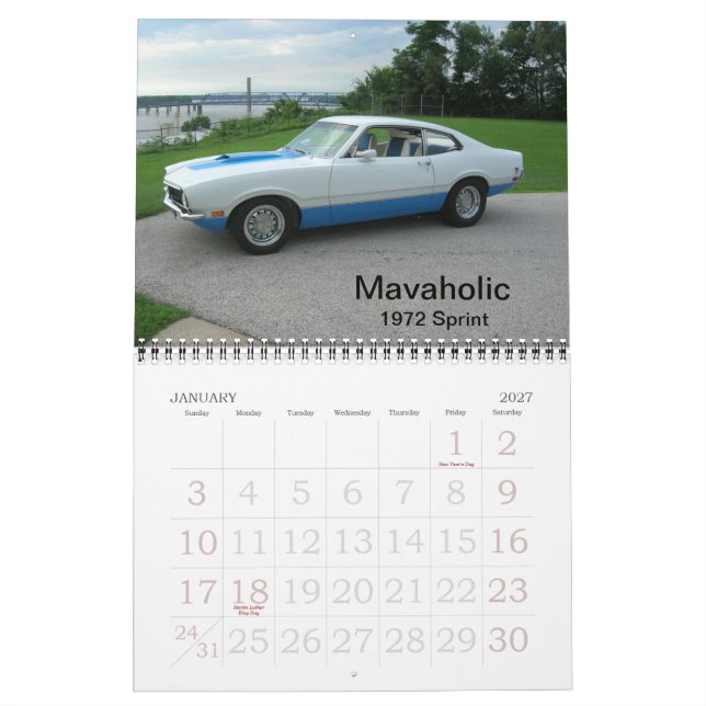 Calendrier Mural Affiches supérieures 2014 (Jan 2027)