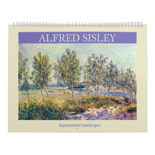 Calendrier Mural Alfred Sisley Landscapes 2025