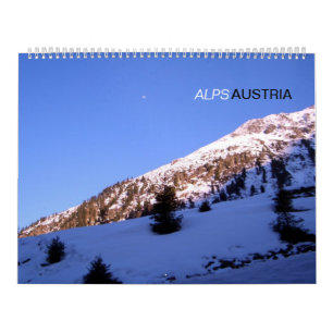 Calendrier Mural Alpes autrichiens